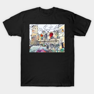 Kandinsky meets Arles, motif 2 T-Shirt